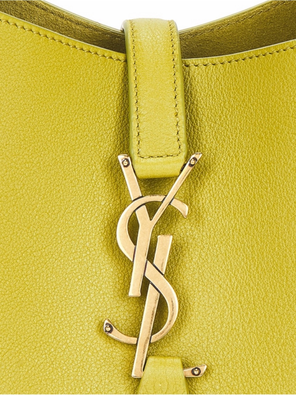 SAINT LAURENT Le 5 A 7 Supple small leather hobo shoulder bag - Picture 4 of 7